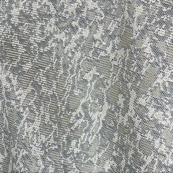 Tahari ASL Gold Brocade Sleeveless Cocktail Dress Vertical Ruffle Detail Size 10 - Picture 6 of 9